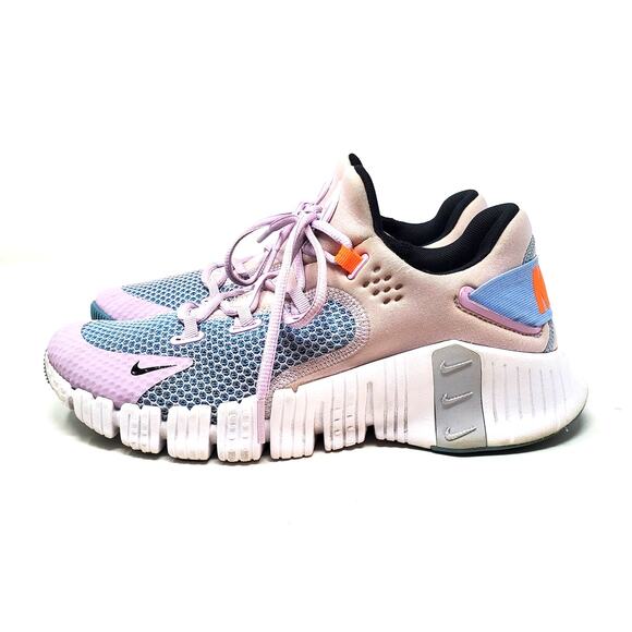 Nike Free Metcon 4 Training Shoes Doll Black Worn Blue CZ0596-555 Size US 9 - Picture 4 of 9